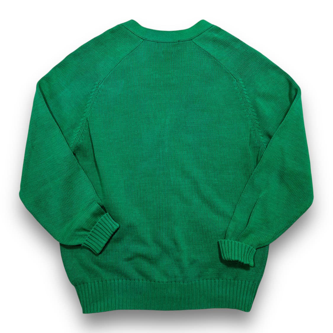 폴로 랄프로렌 90s 그린 코튼 빈티지 가디건 상품이미지3