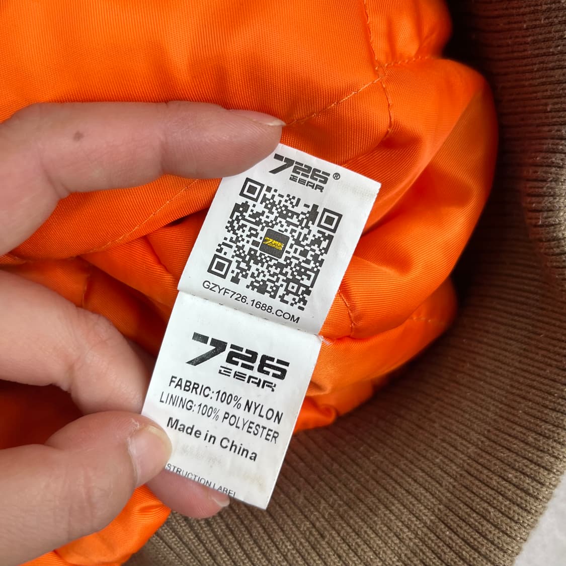 105 아메리칸 빈티지 백로고 빈티지 ma-1 자켓 상품이미지9