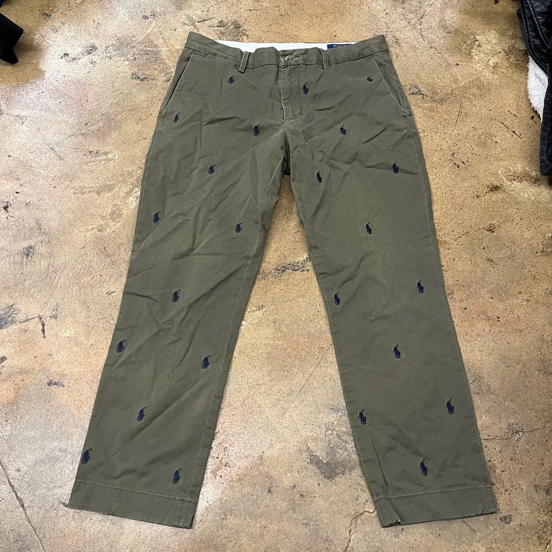[정품] 폴로 랄프로렌 올오버 포니 바지 카키 b17 상품이미지2