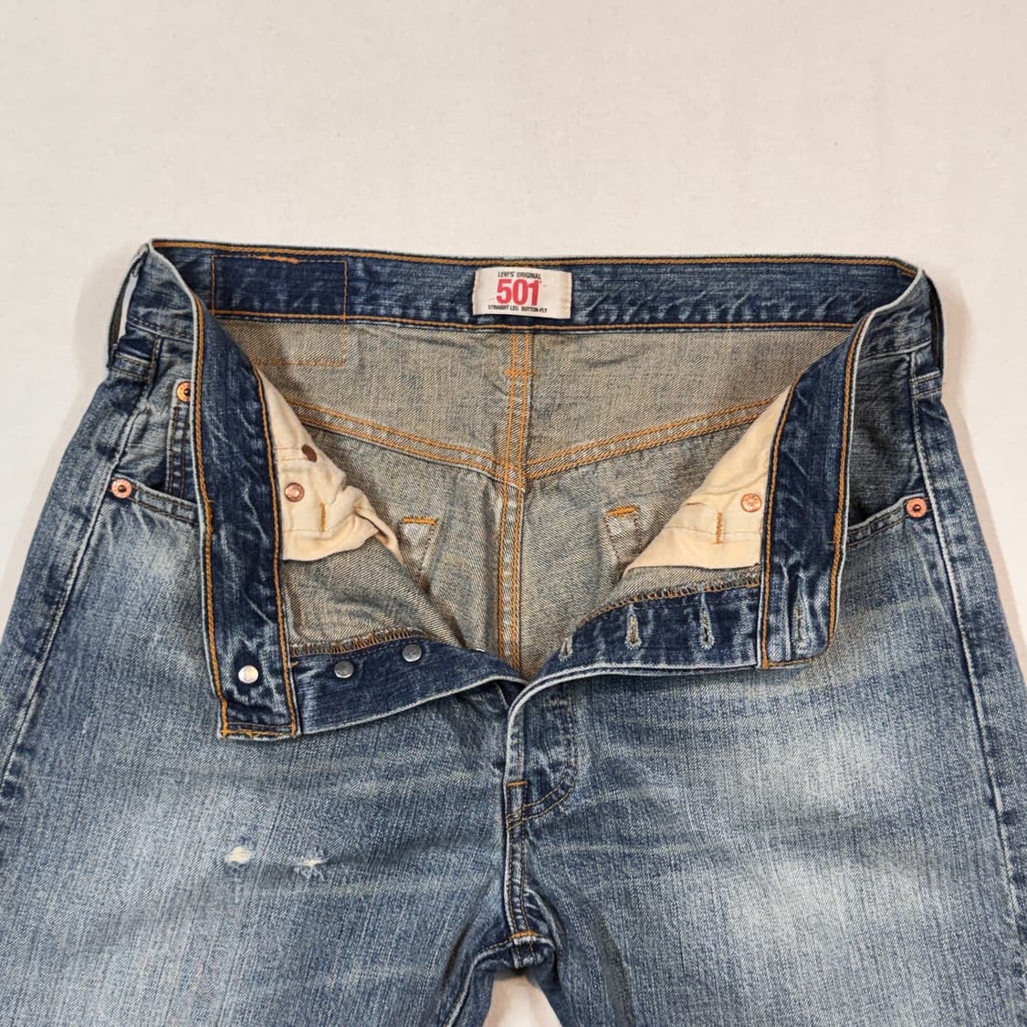 32inch) 리바이스 501 버튼플라이 데님 청바지 상품이미지8
