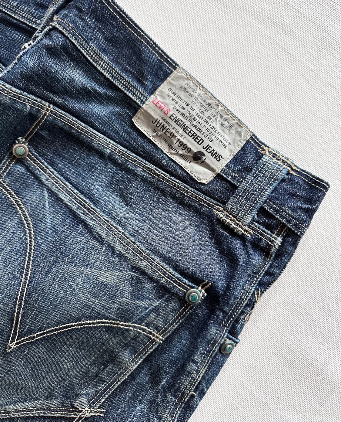 LEVI'S engineered june9 1999 w33 상품이미지8
