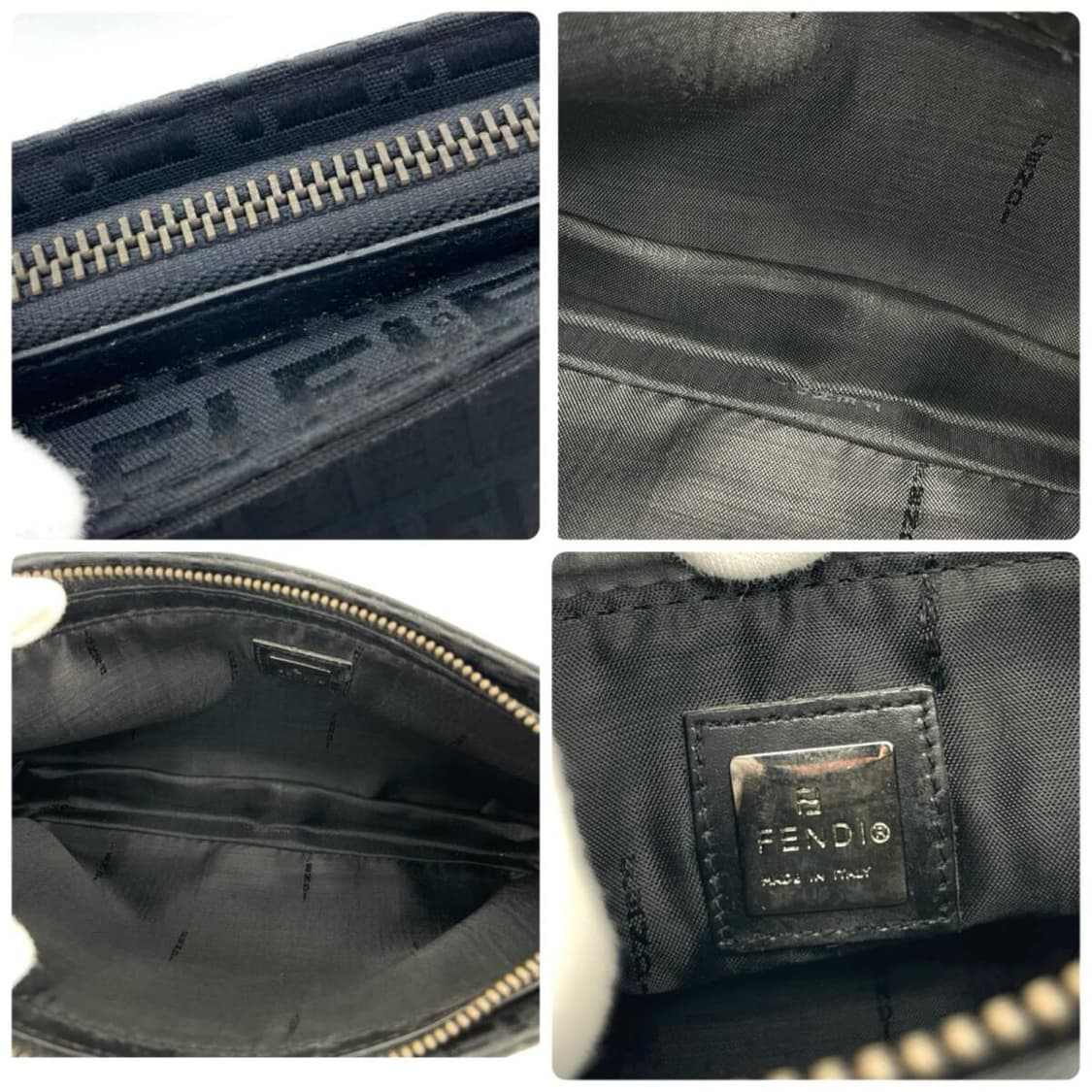 펜디 원 주키노 블랙 숄더백 상품이미지8