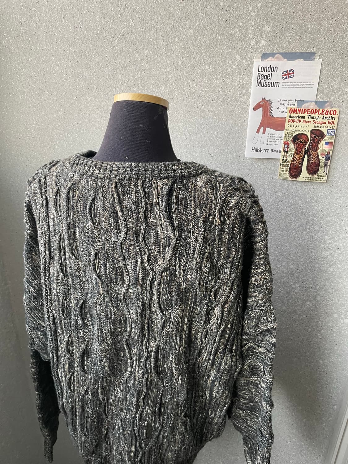 빈티지 케이블니트 상품이미지3