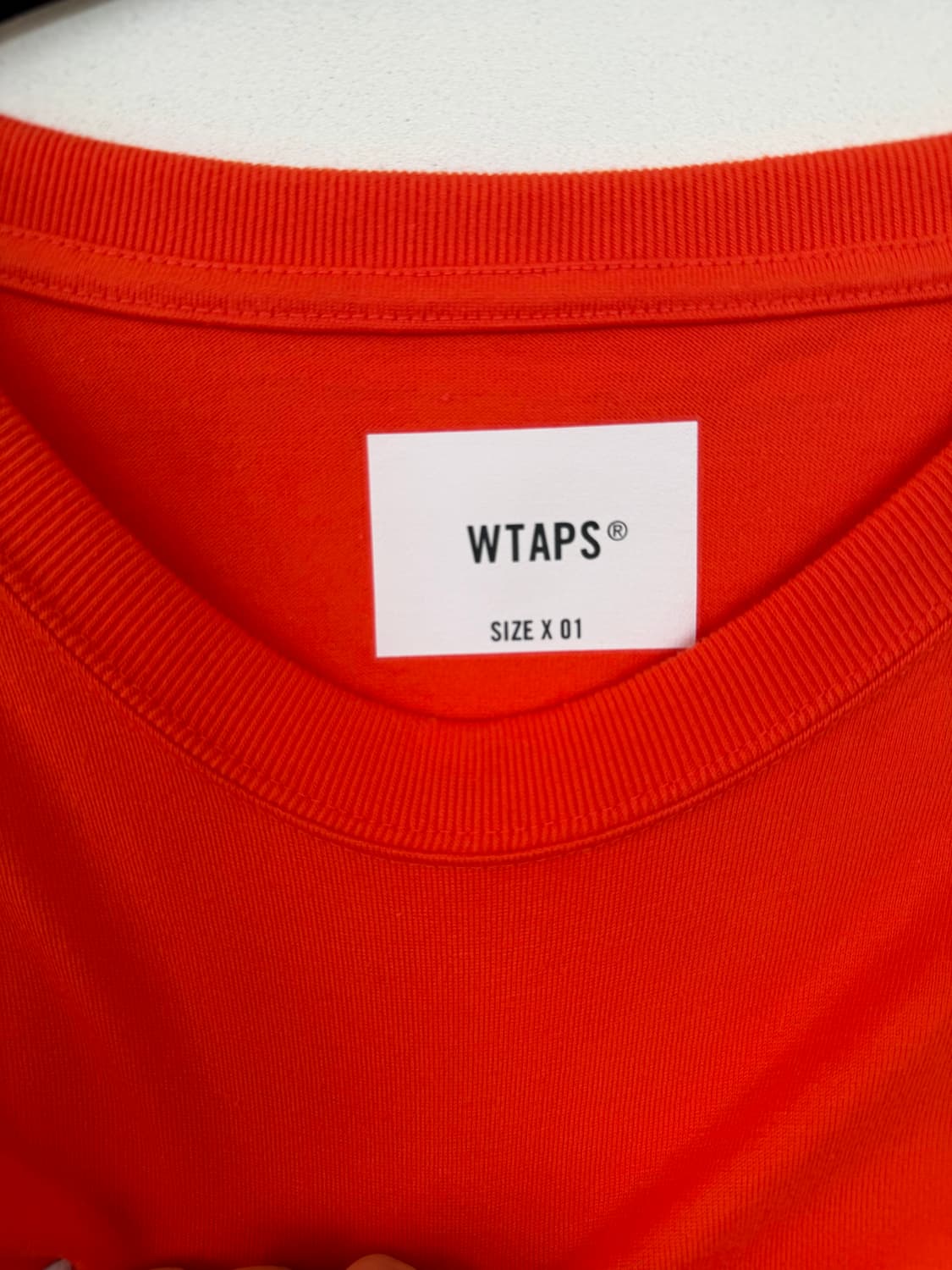 새상품 / 더블탭스 Lab한정 크루넥 긴팔티 상품이미지5