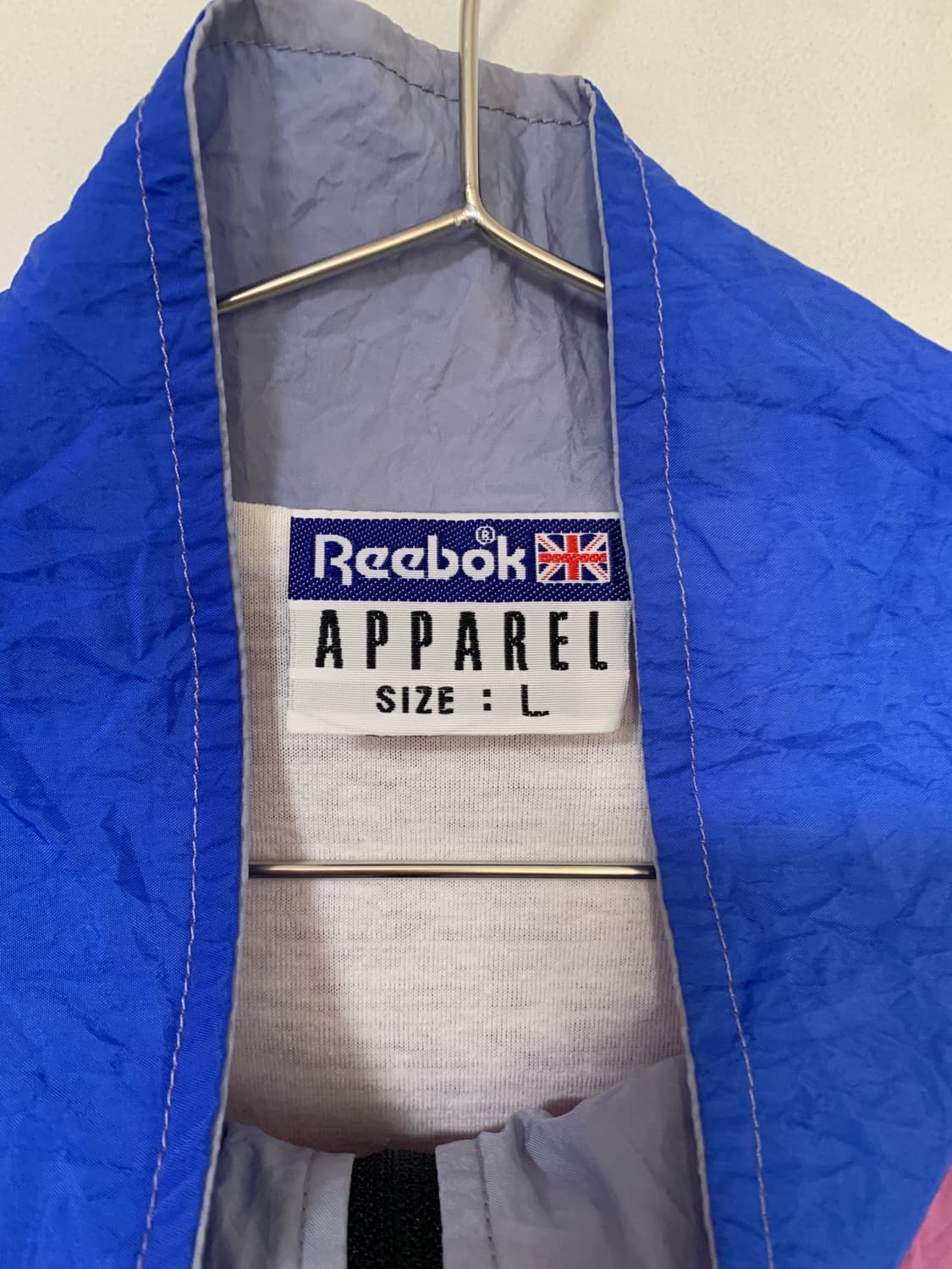 리복 어페럴 투톤 올드스쿨 바람막이 상품이미지6