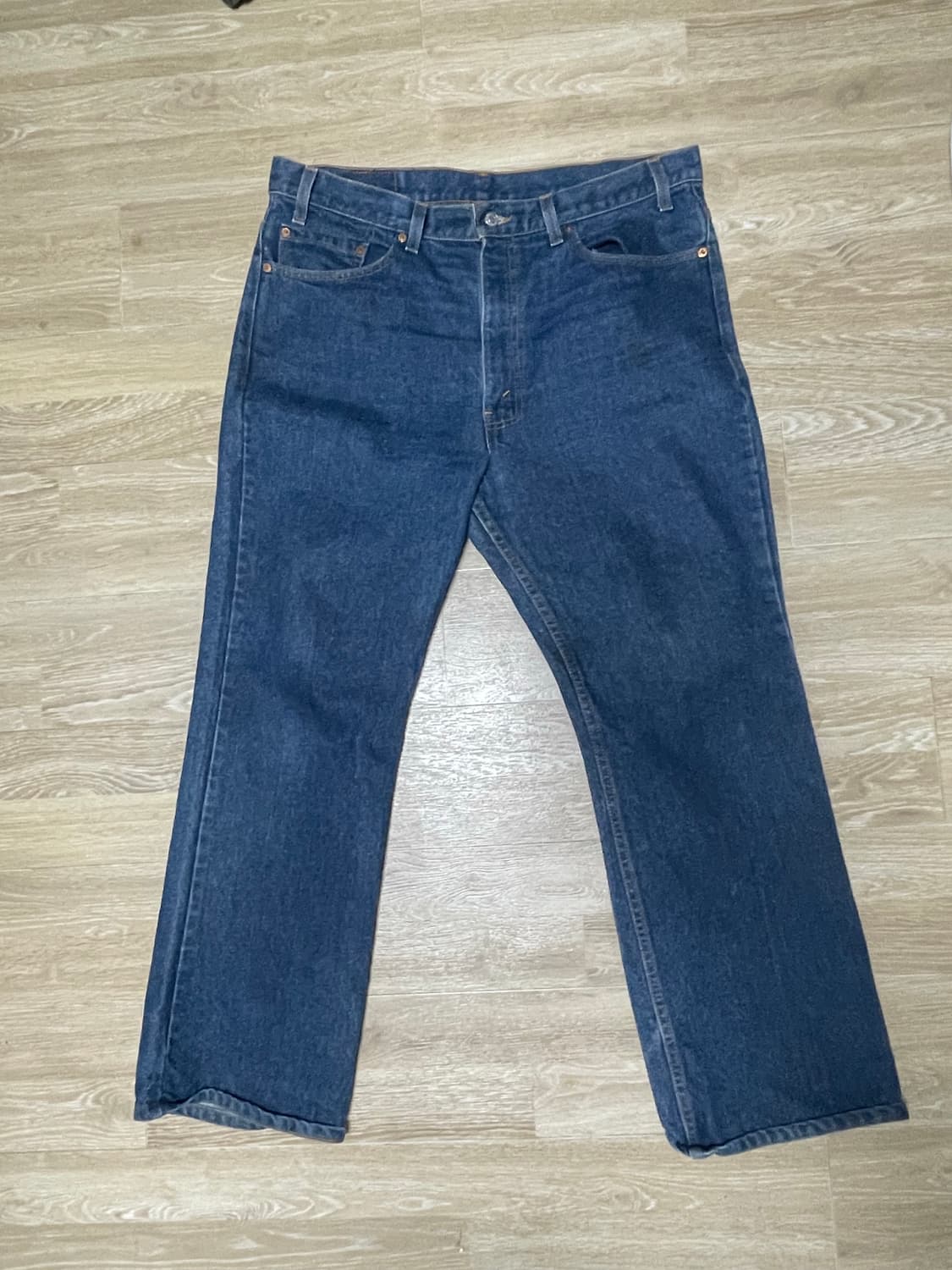 90s USA 빈티지 리바이스 517 부츠컷 데님 팬츠 상품이미지2