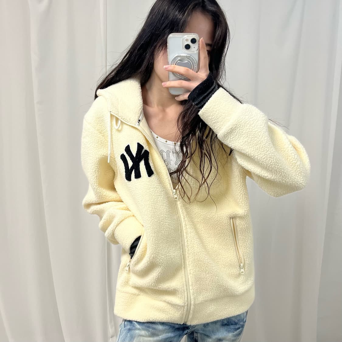 MLB Ivory Fleece  상품이미지2
