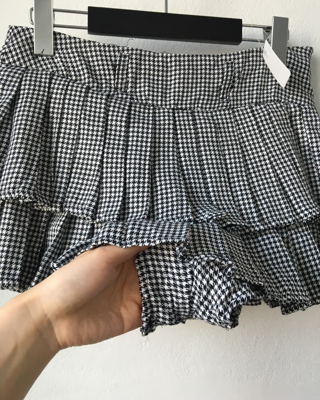 Check pattern skirt short 상품이미지2