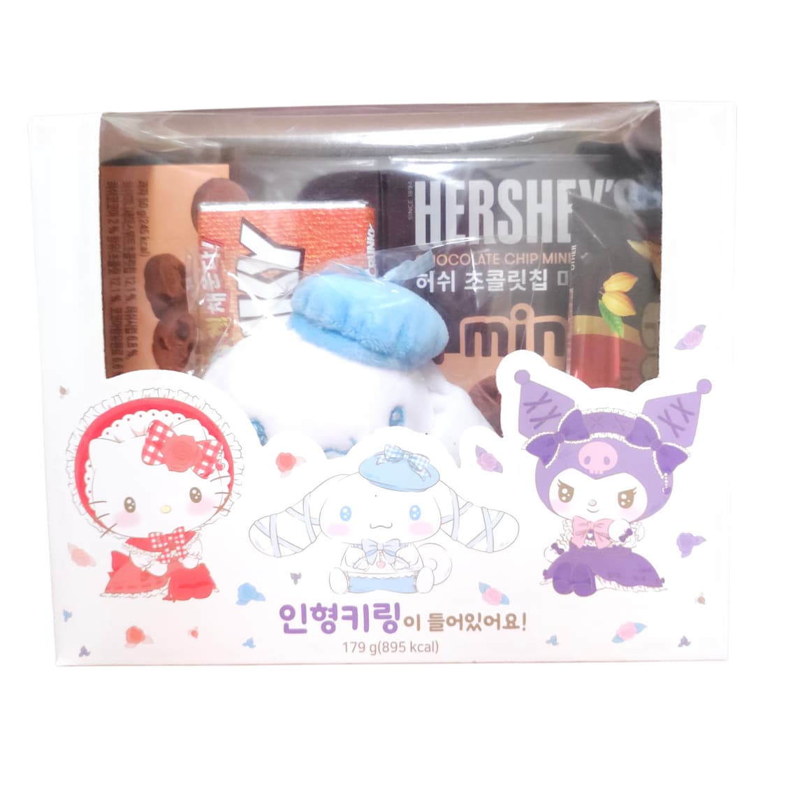 세븐일레븐 시나모롤 인형키링 초콜릿세트 상품이미지1