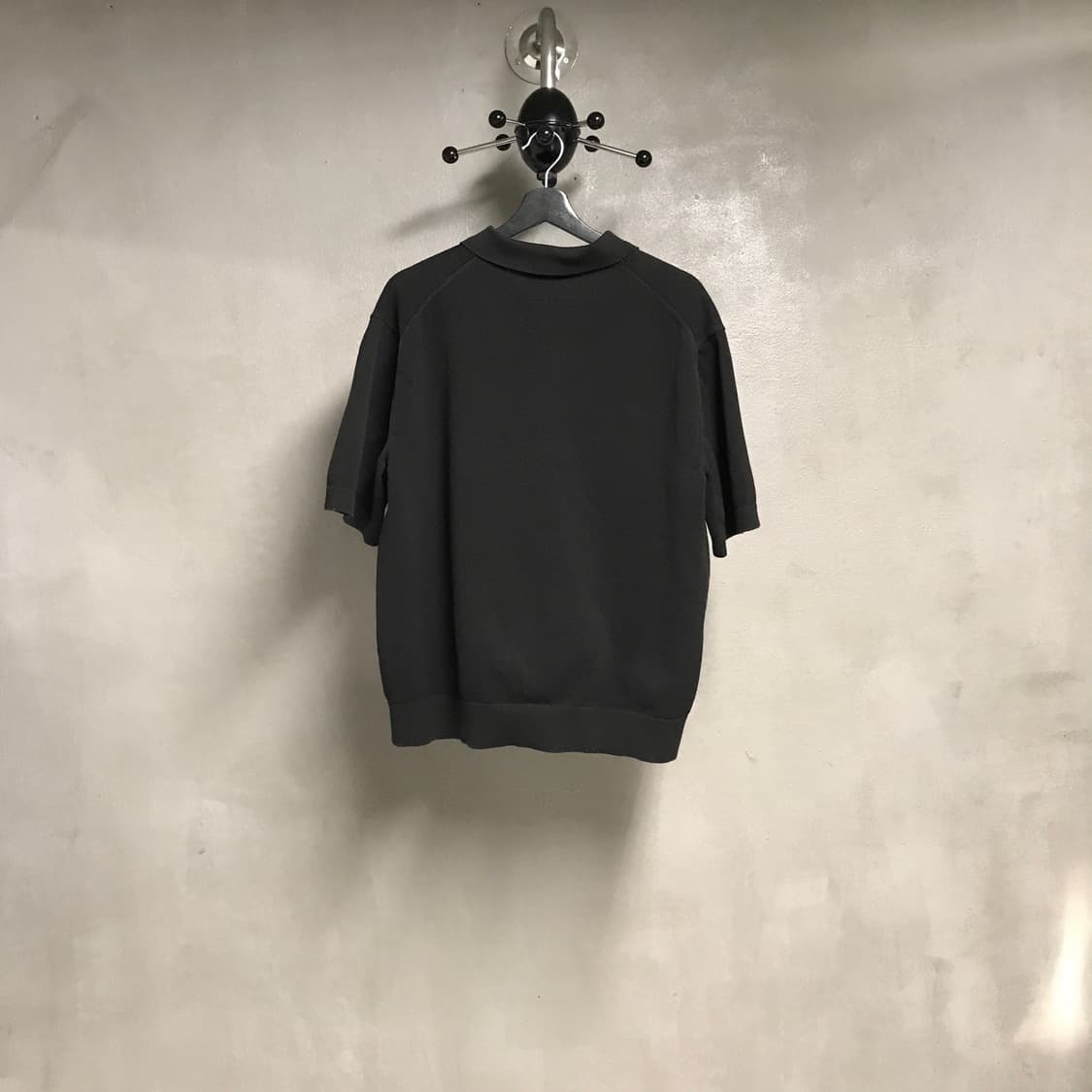 APC 아페쎄 블랙 반팔 카라티 XL 상품이미지7