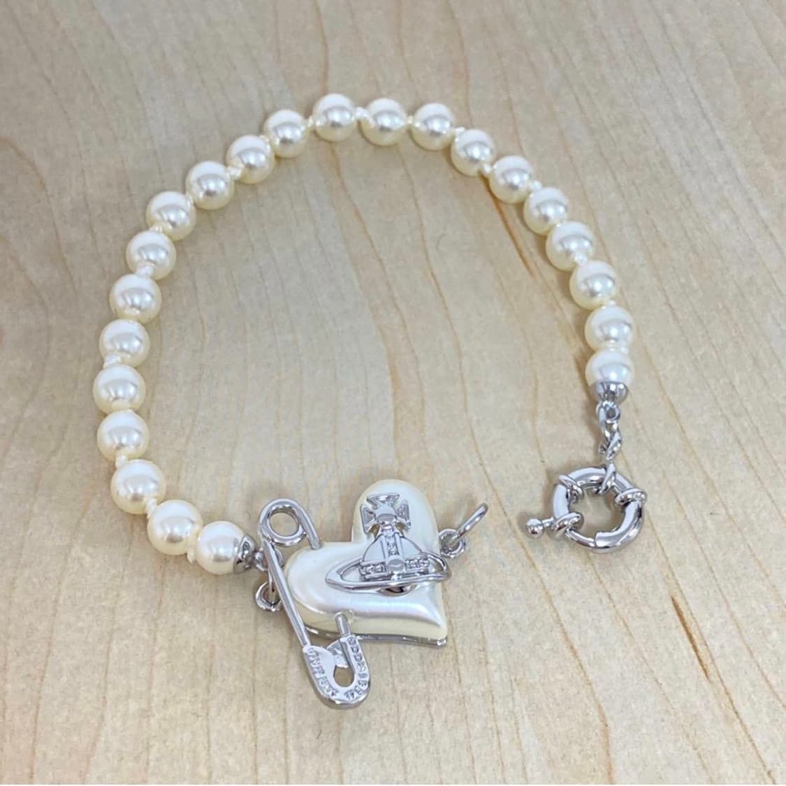 비비안웨스트우드 오리에타 진주 펄 orb 팔찌(새상품) 상품이미지1