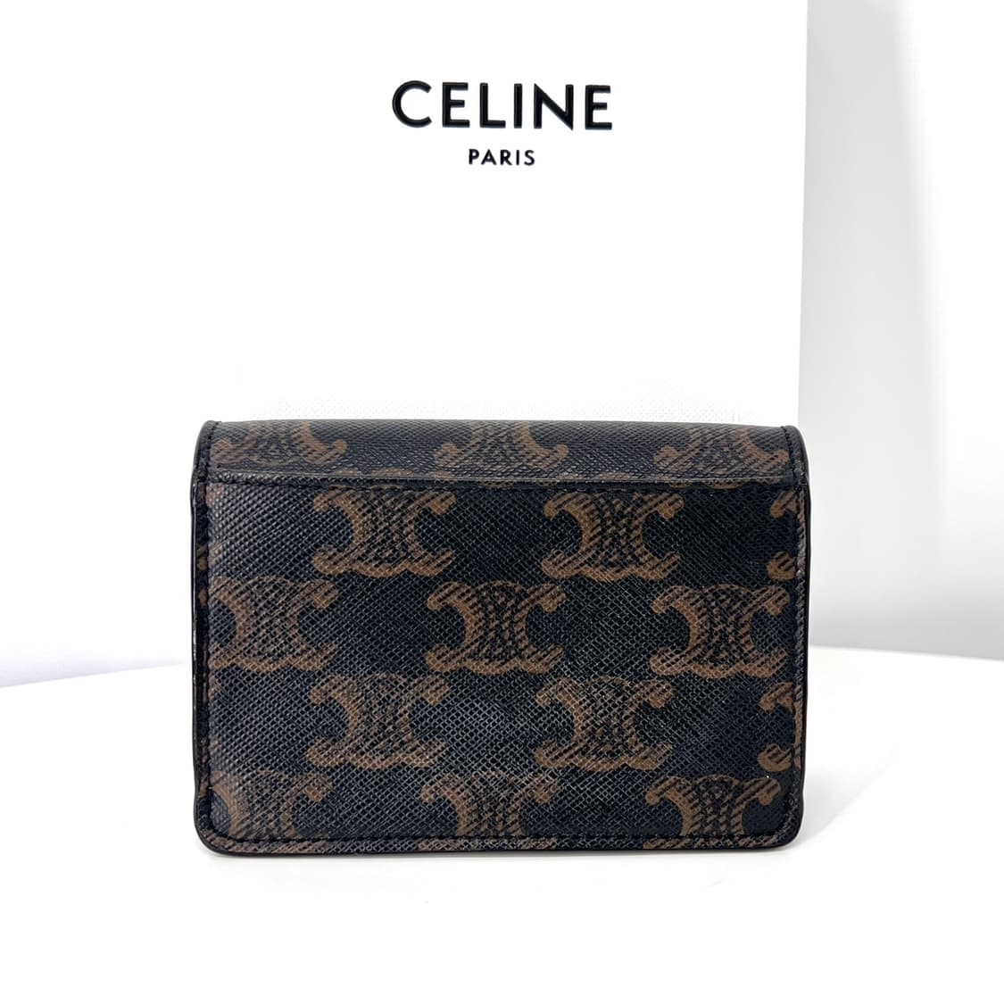 셀린느 트리오페 플랩 여성 카드지갑 상품이미지3