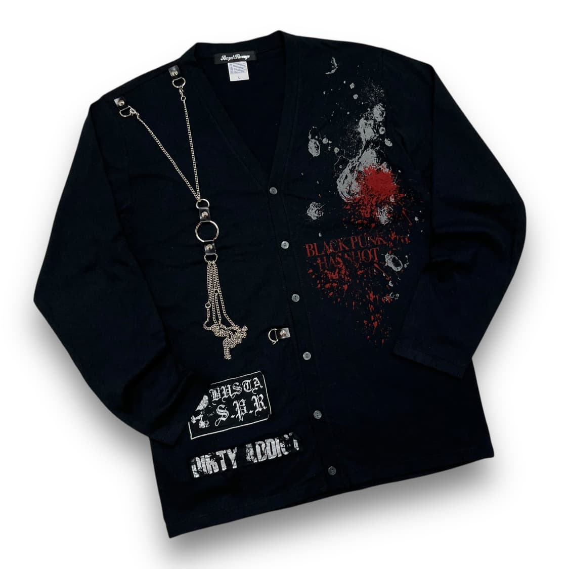 Sex Pot Revenge Chain Strap Cardigan 상품이미지1