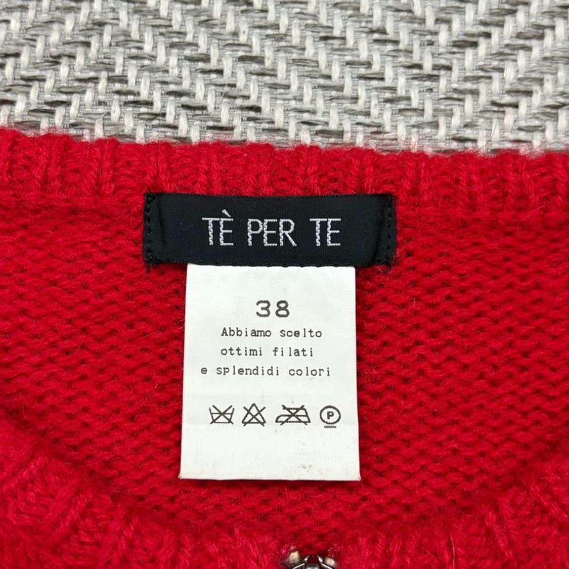 TÈ PER TE 울 니트 집업 v3806 상품이미지5