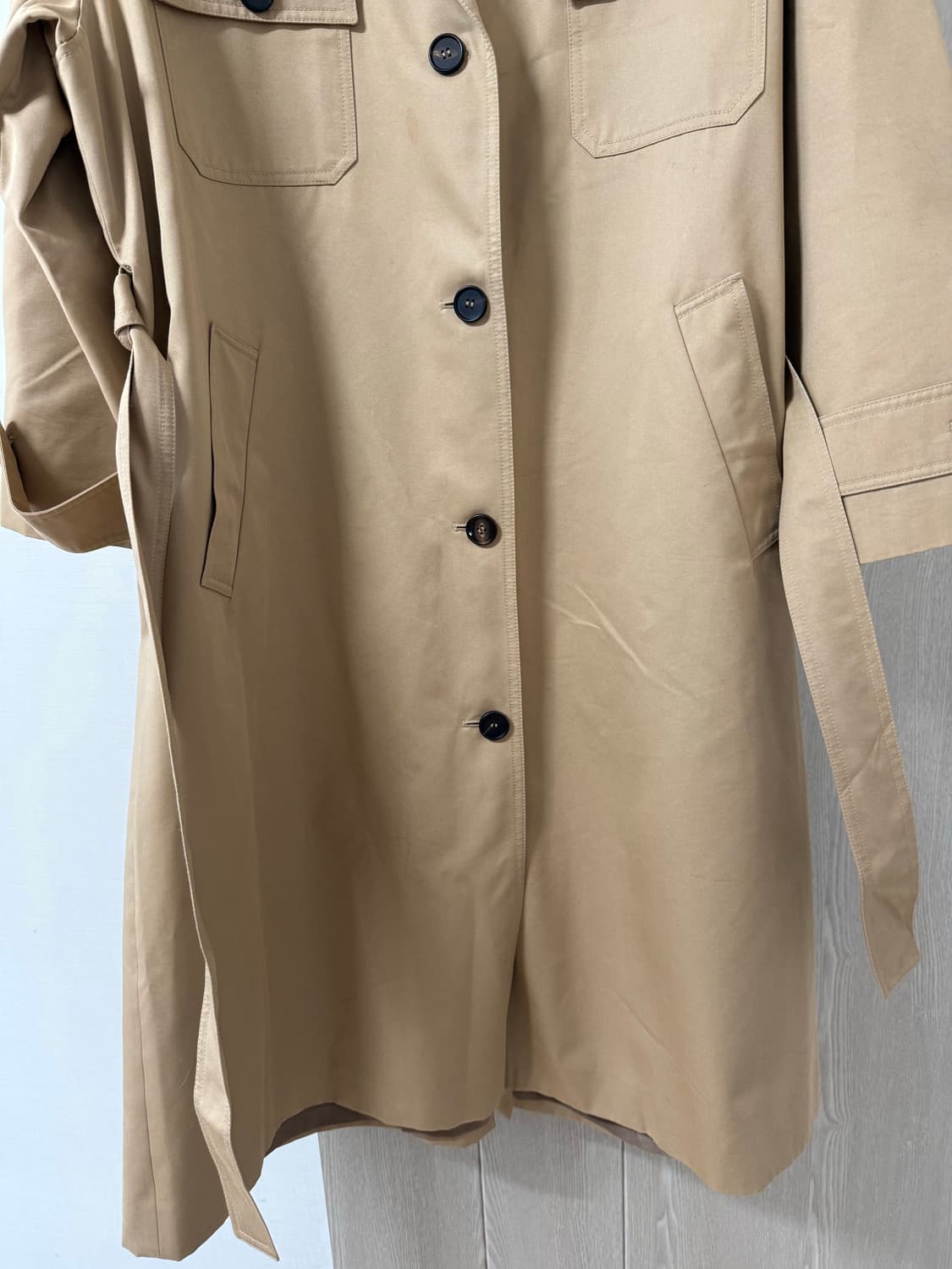 LFM 롱 트렌치 코트 상품이미지5