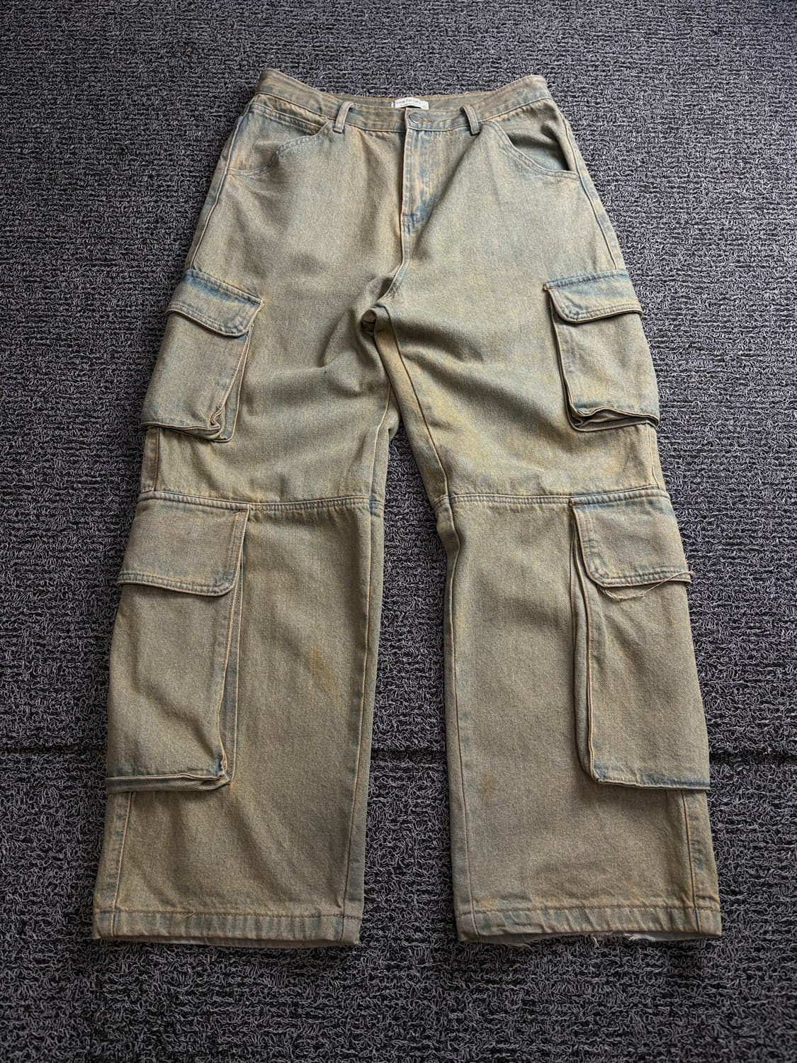 루프 펙토리 빈티지 와이드핏 카고 팬츠 3669 상품이미지2