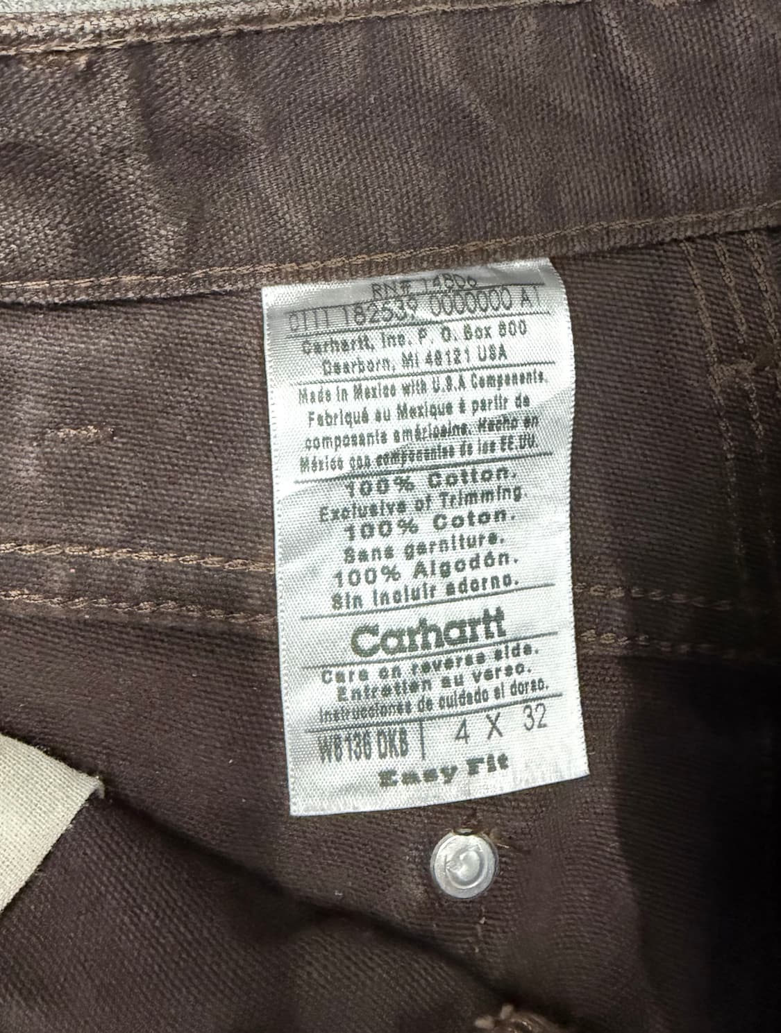 10s 칼하트 dkb 더블니 워크 팬츠 상품이미지7