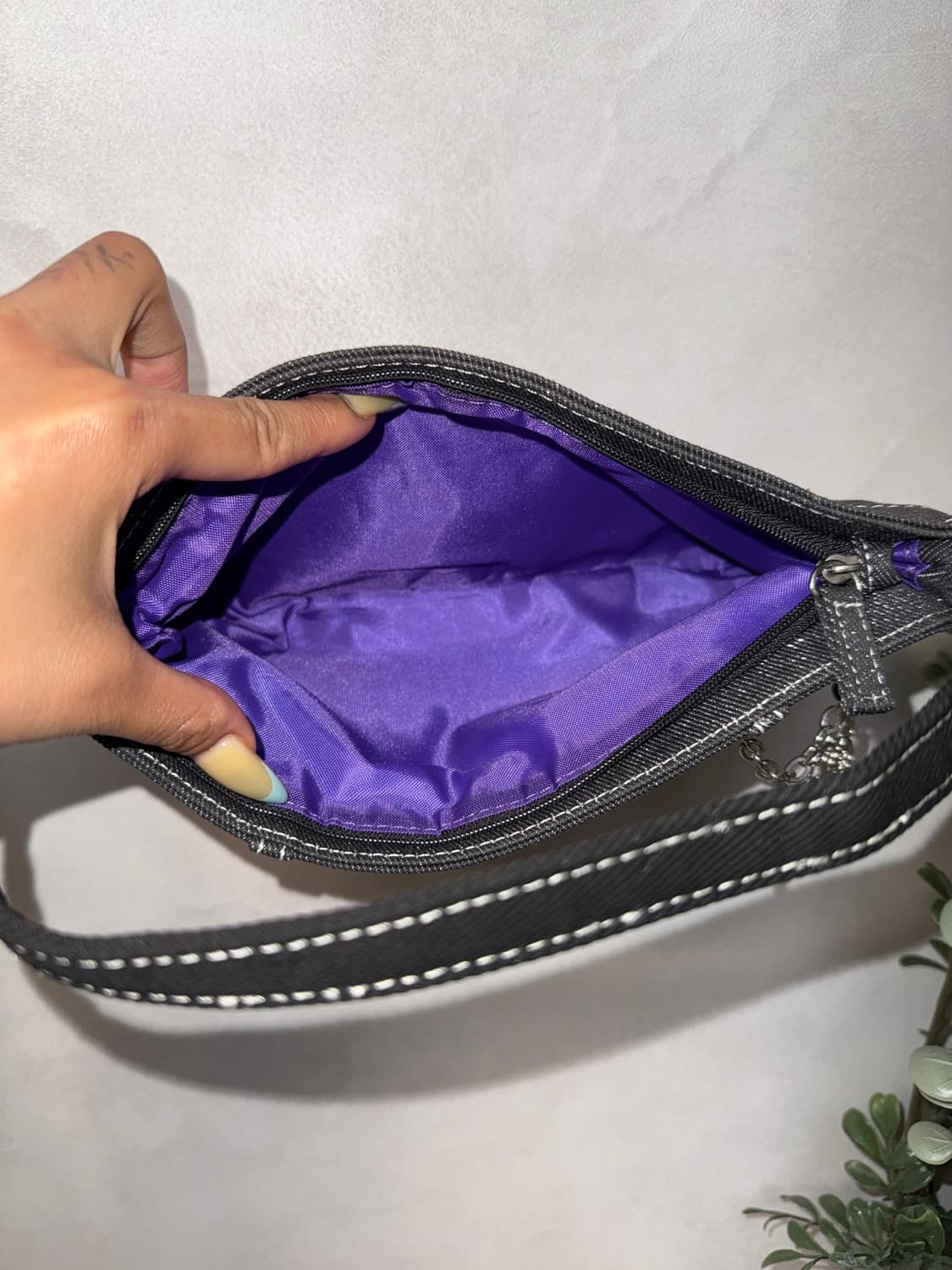 Anna Sui denim stitch chain mini 숄더백 상품이미지7