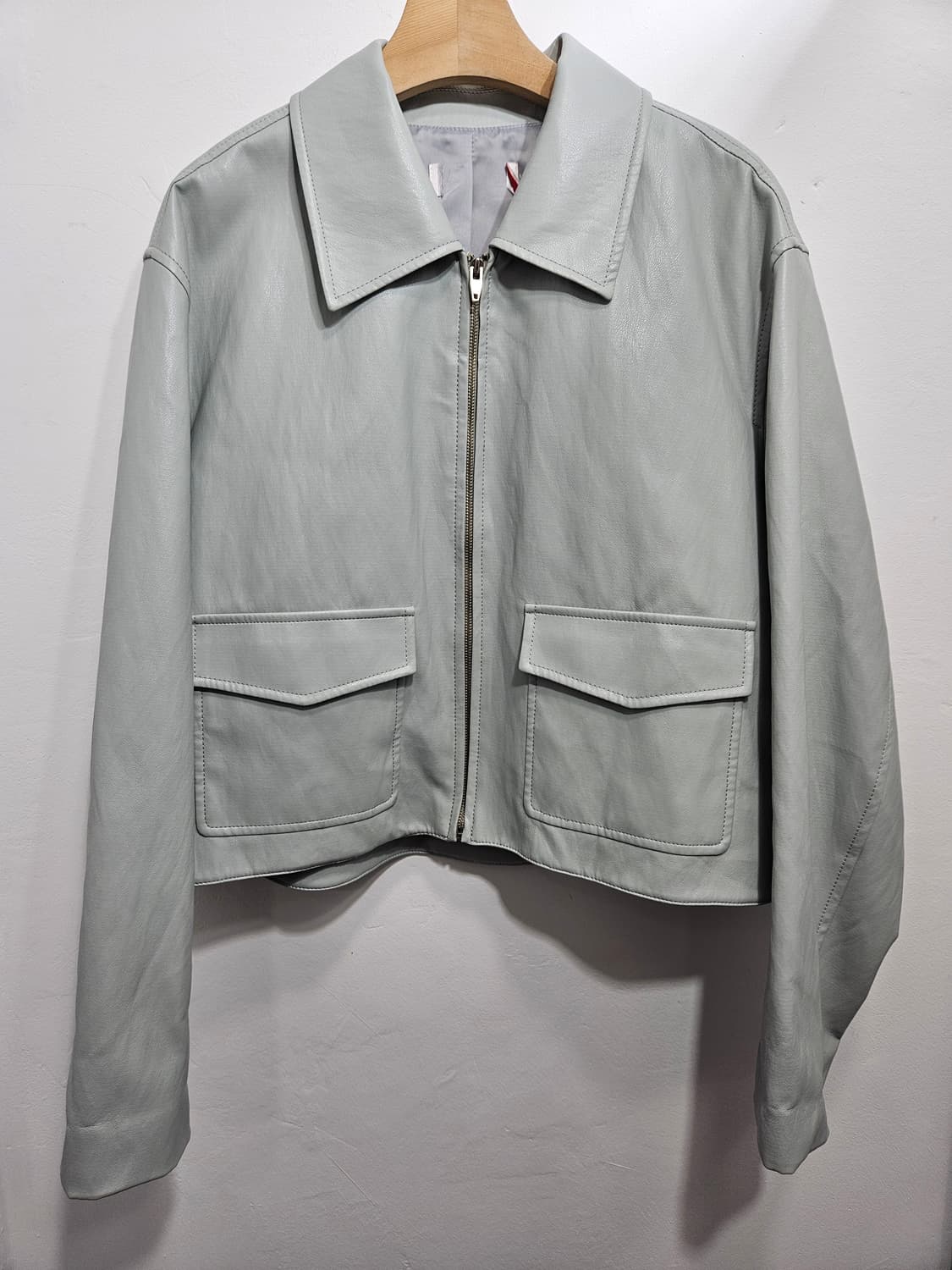 리스트(LIST) 숏 에코 가죽 자켓 상품이미지3