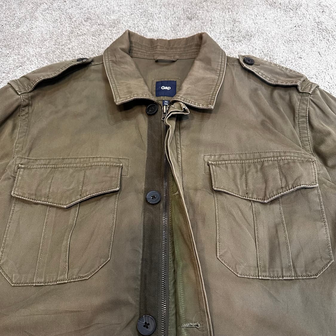 갭 빈티지 올리브 더스트 필드 자켓XXL 상품이미지6