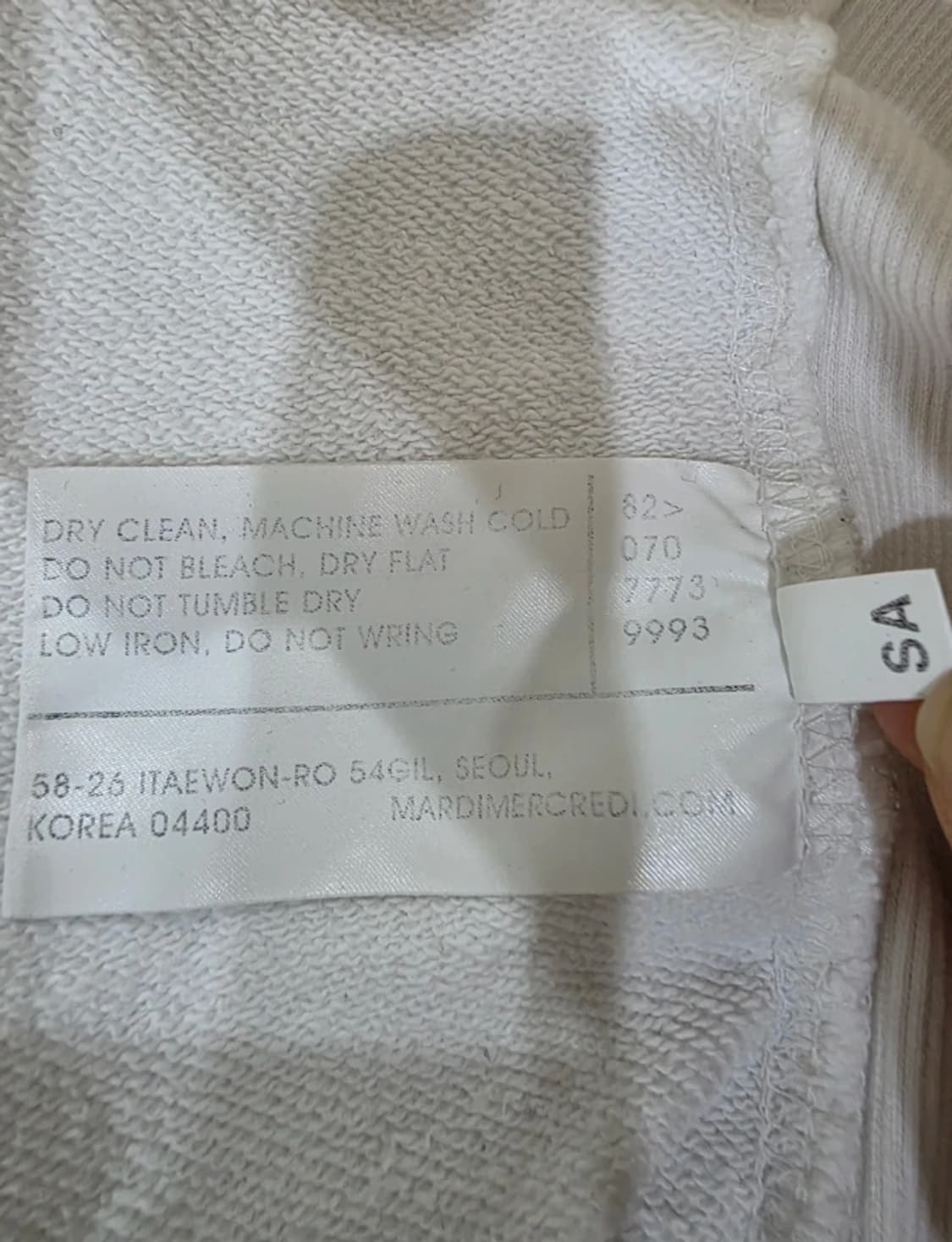 마르디 메크르디 플라워 맨투맨 상품이미지7