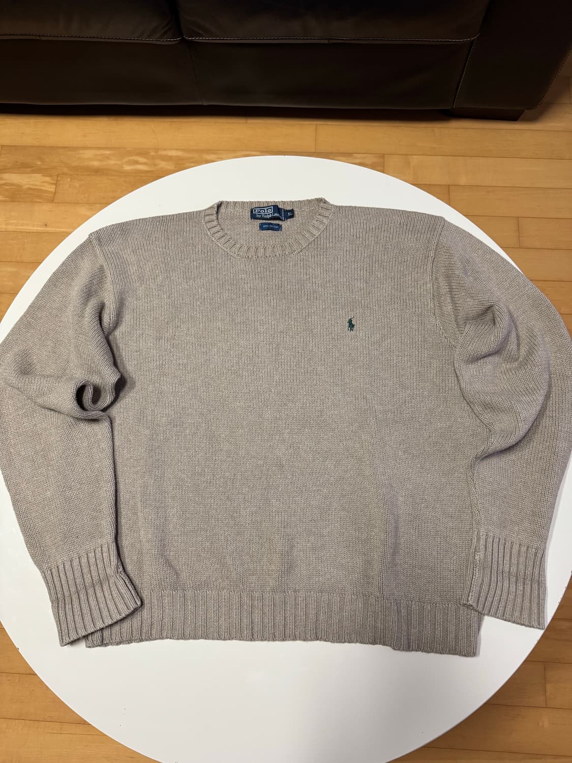 폴로 랄프로렌 브라운 니트 XL 상품이미지1
