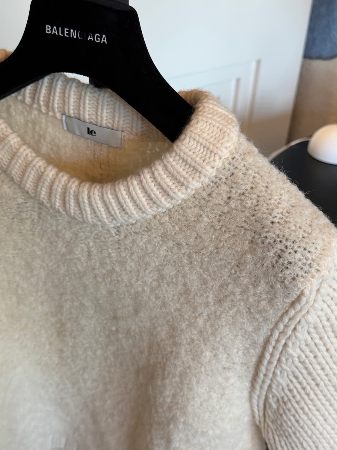 Le knit 니트 반팔 상품이미지6