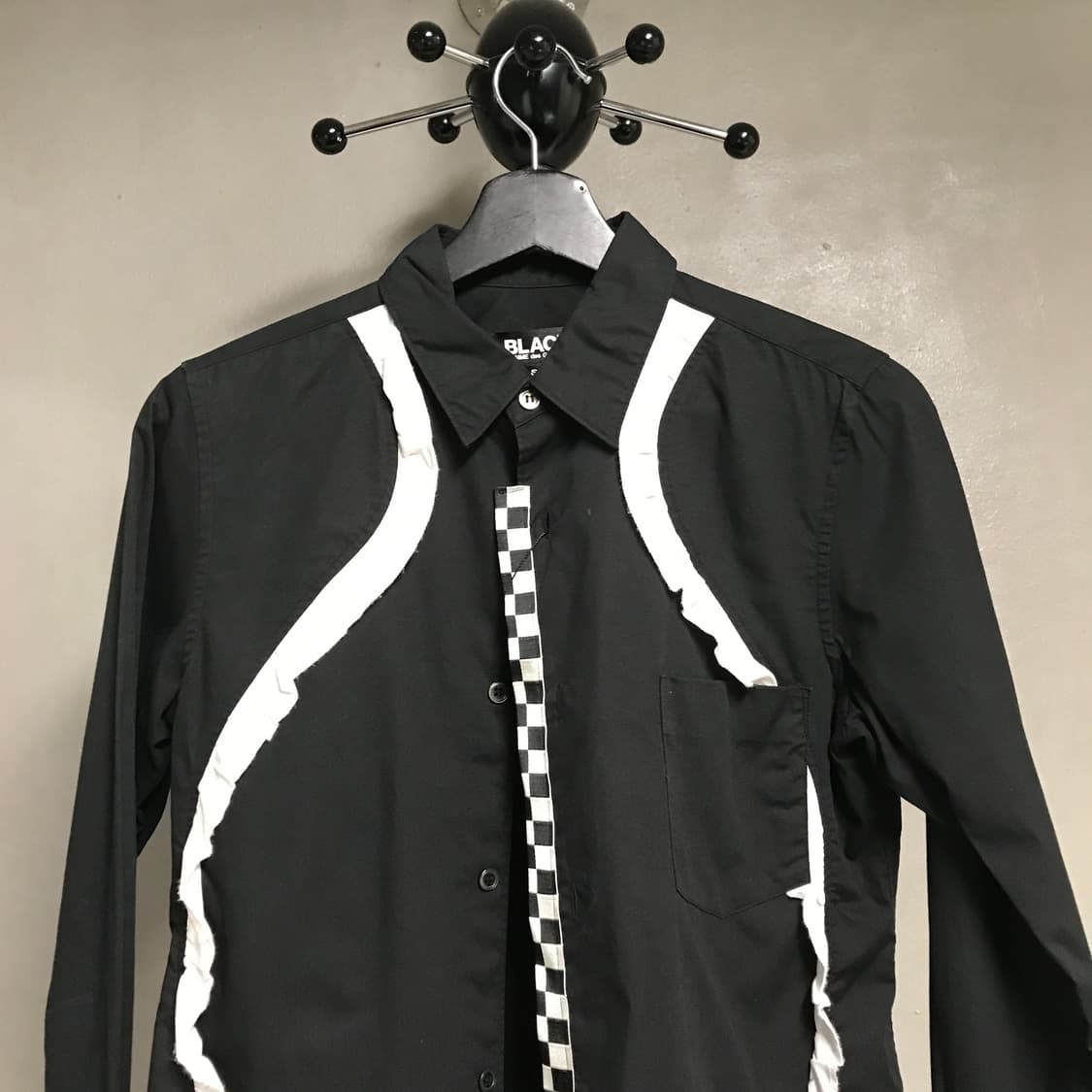 꼼데가르송 블랙 셔츠 S(W) 상품이미지2