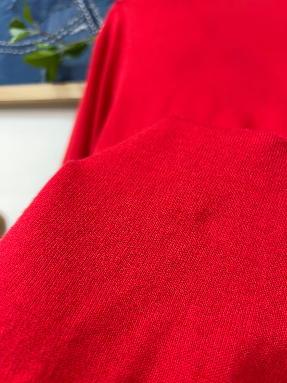 👧🏻‘U.  Red V-Neck   상품이미지8