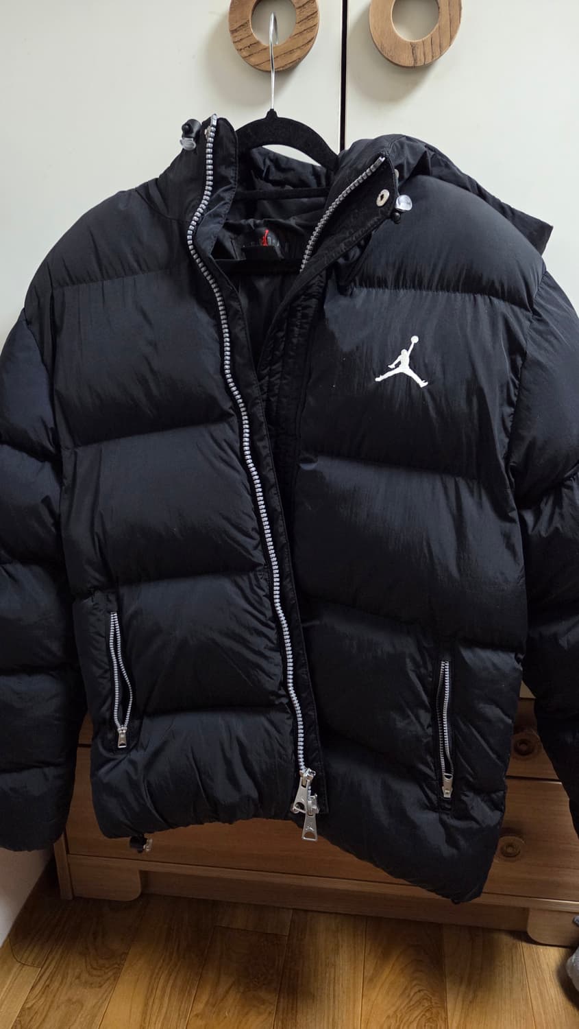 [M] Jordan 조던 브루클린 퍼퍼 자켓 블랙 상품이미지2