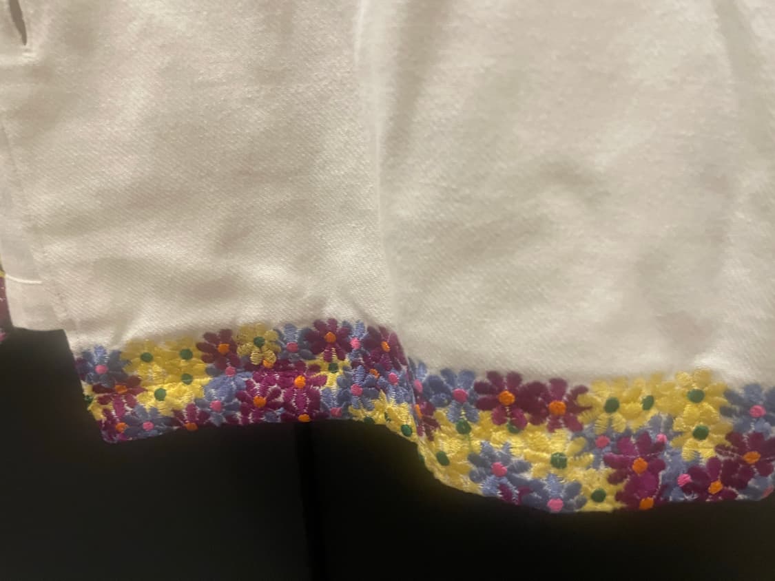 꼼데가르송 다나카옴므 플라워 패턴 오픈카라 셔츠 상품이미지5