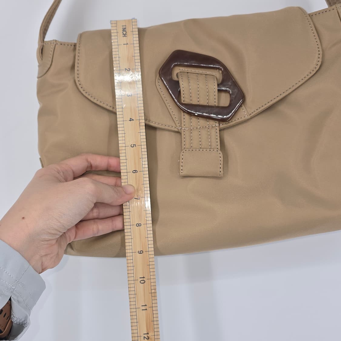 비스크 버버리스타일 숄더백 HVISK 상품이미지3