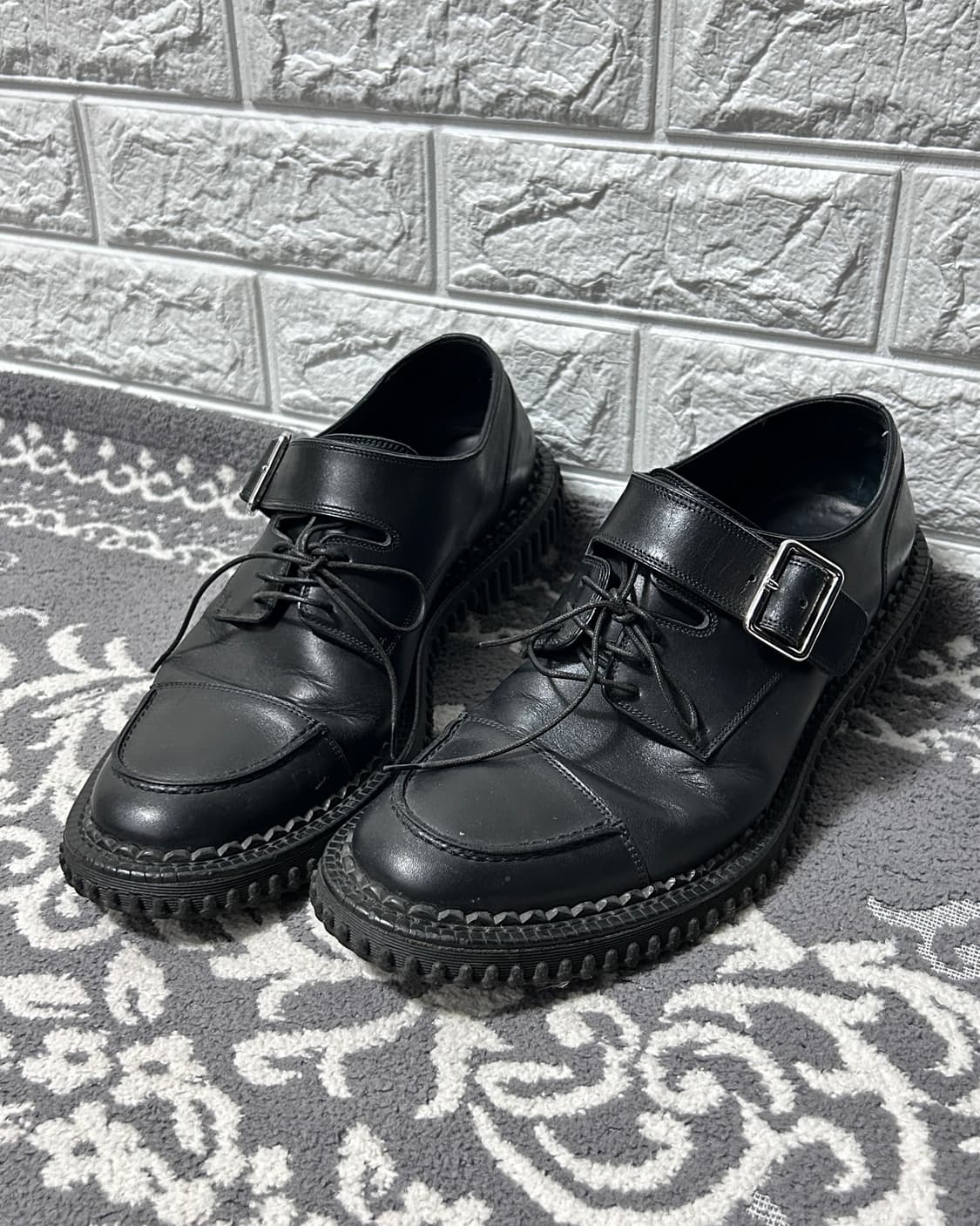 Dior 14AW 폴카 버클 더비 상품이미지1