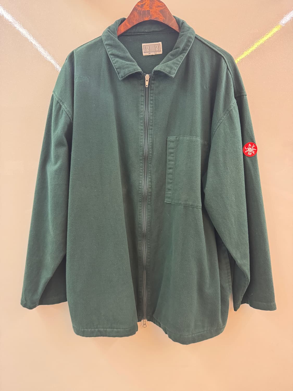 카브엠트 코튼 집 라이트자켓 상품이미지1