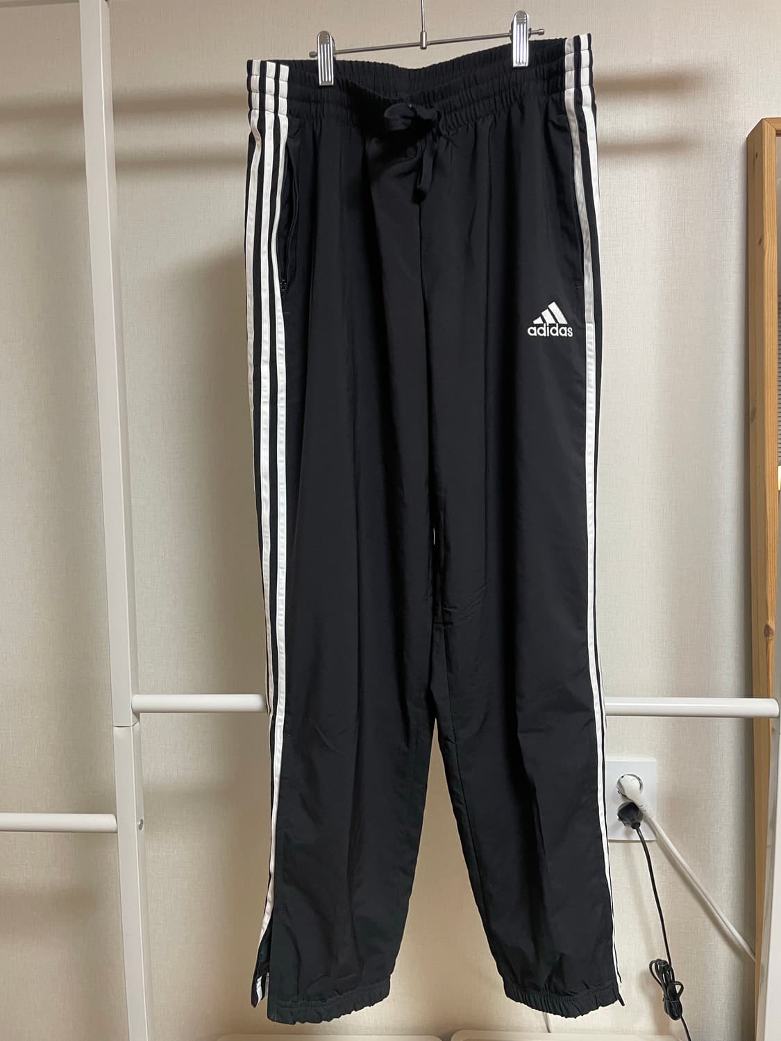 아디다스 우븐 트레이닝 팬츠 블랙 XL 상품이미지1