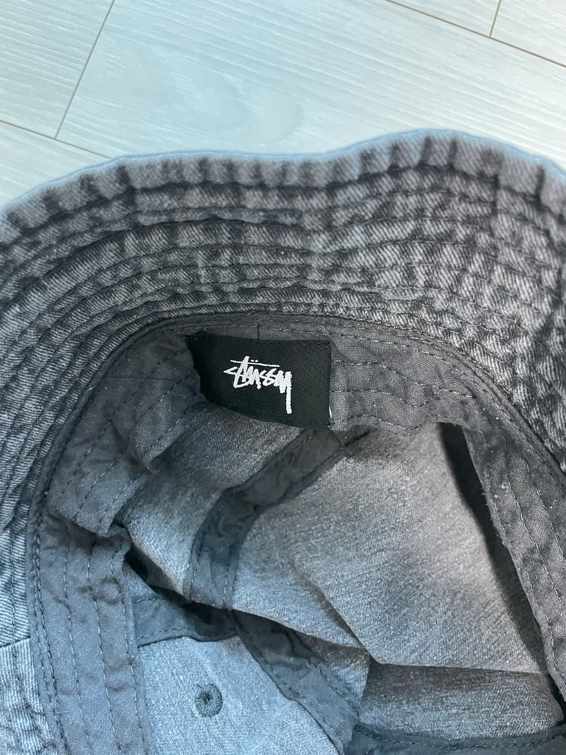 빈티지 스투시 버킷햇 상품이미지2