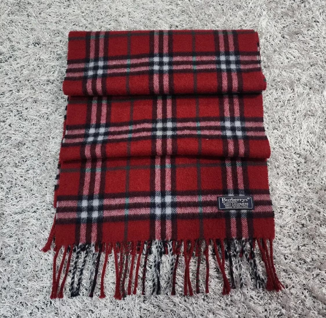 버버리 캐시미어 머플러 상품이미지1