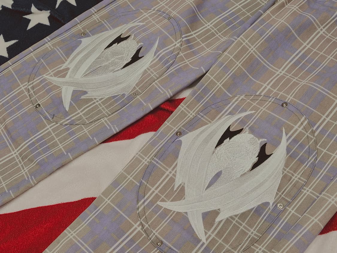 어와일드뱃보이즈 데빌 체크 팬츠 awildbatboyz 상품이미지2