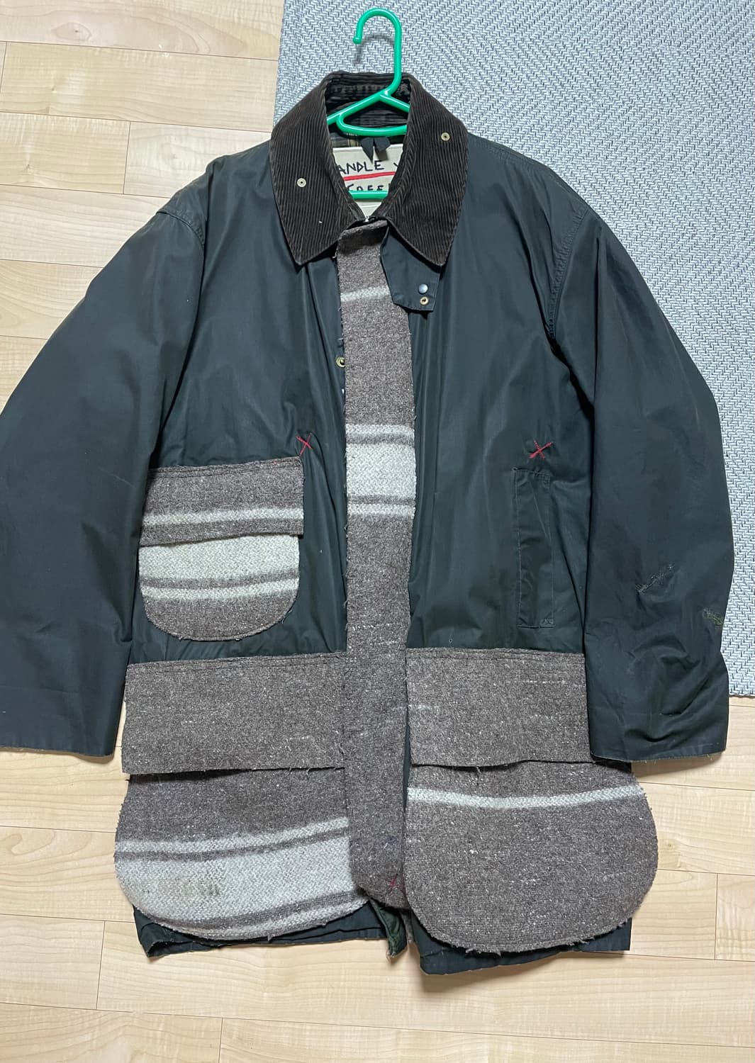 Barbour x Handle With Freedom 리메이크 왁스자켓 상품이미지1