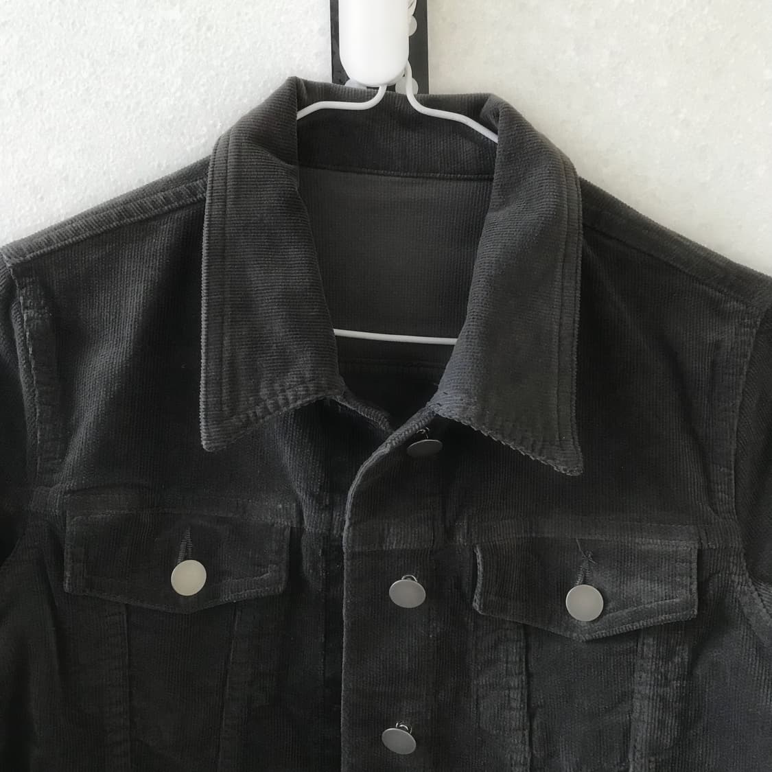 vintage black denim jacket 상품이미지6