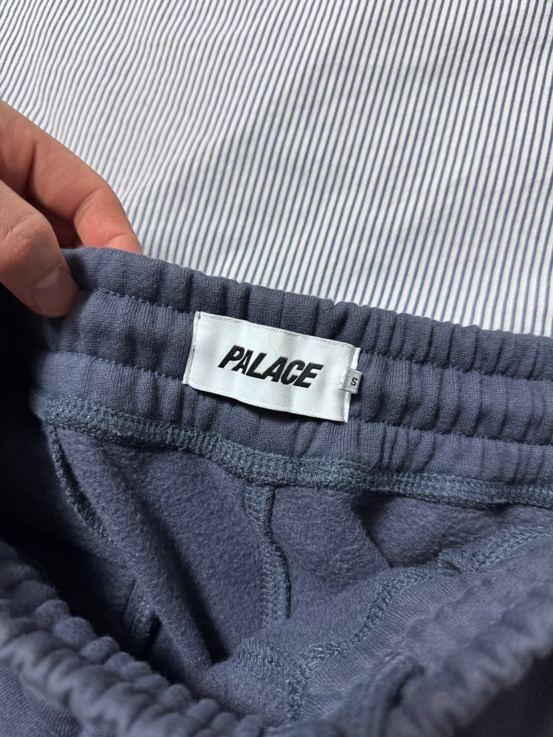 팔라스 24ss 베이지컬리 어 조거 네이비 S 상품이미지6