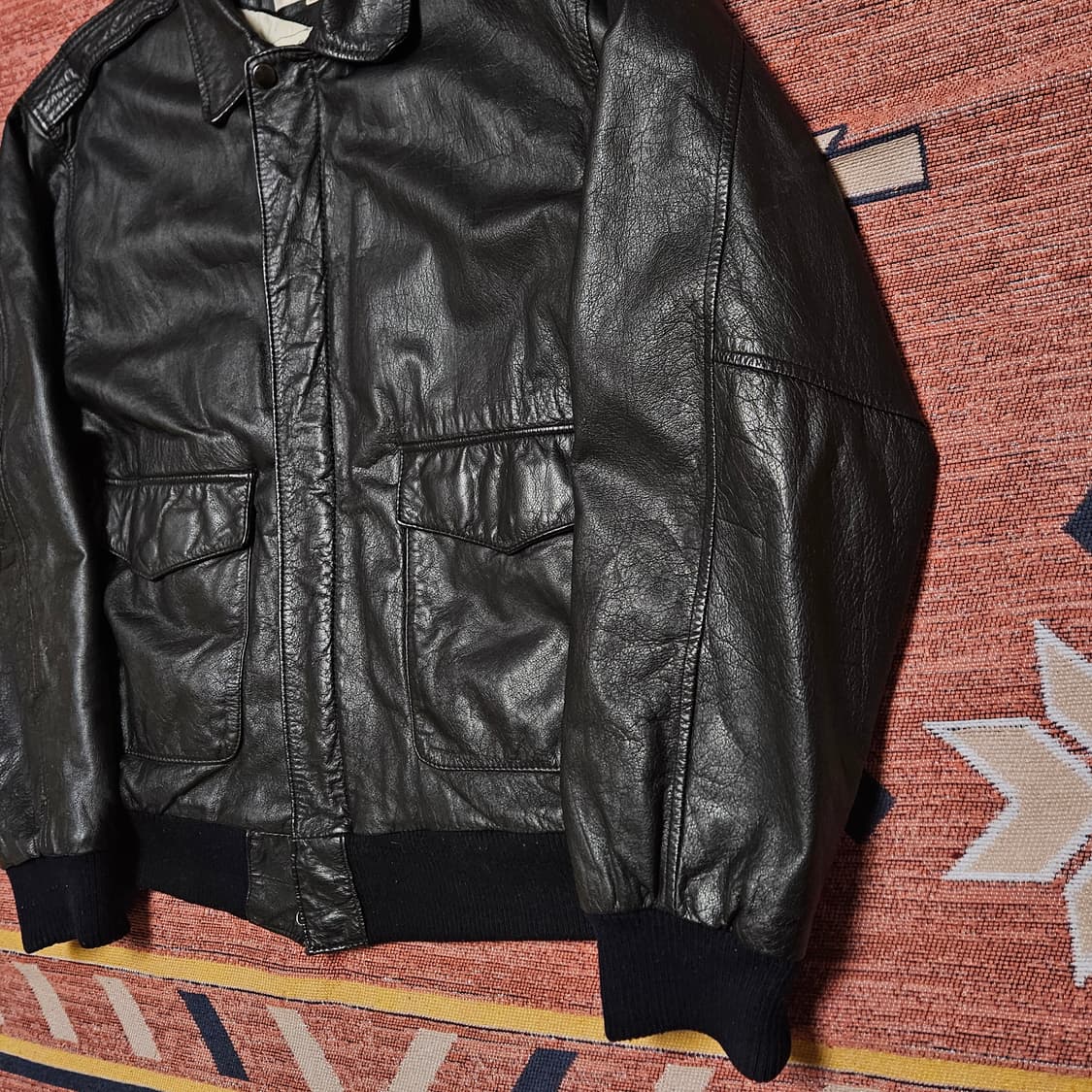 90s 하드록카페 A-2 자켓 / 메이드 인 코리아 상품이미지3