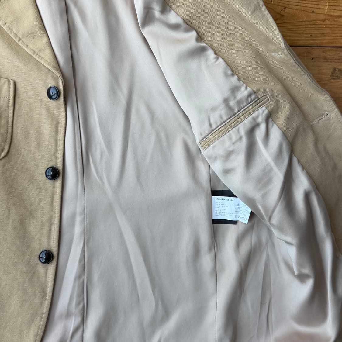 정글클로스 3버튼 블레이저(엔가 맛) 상품이미지5