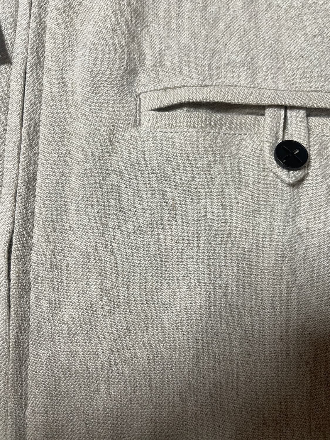 인사일런스 햄프 집업 자켓 ECRU - L 상품이미지8