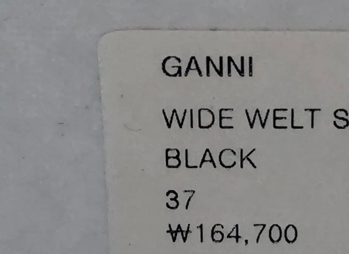 Ganni loafer_37size 상품이미지3