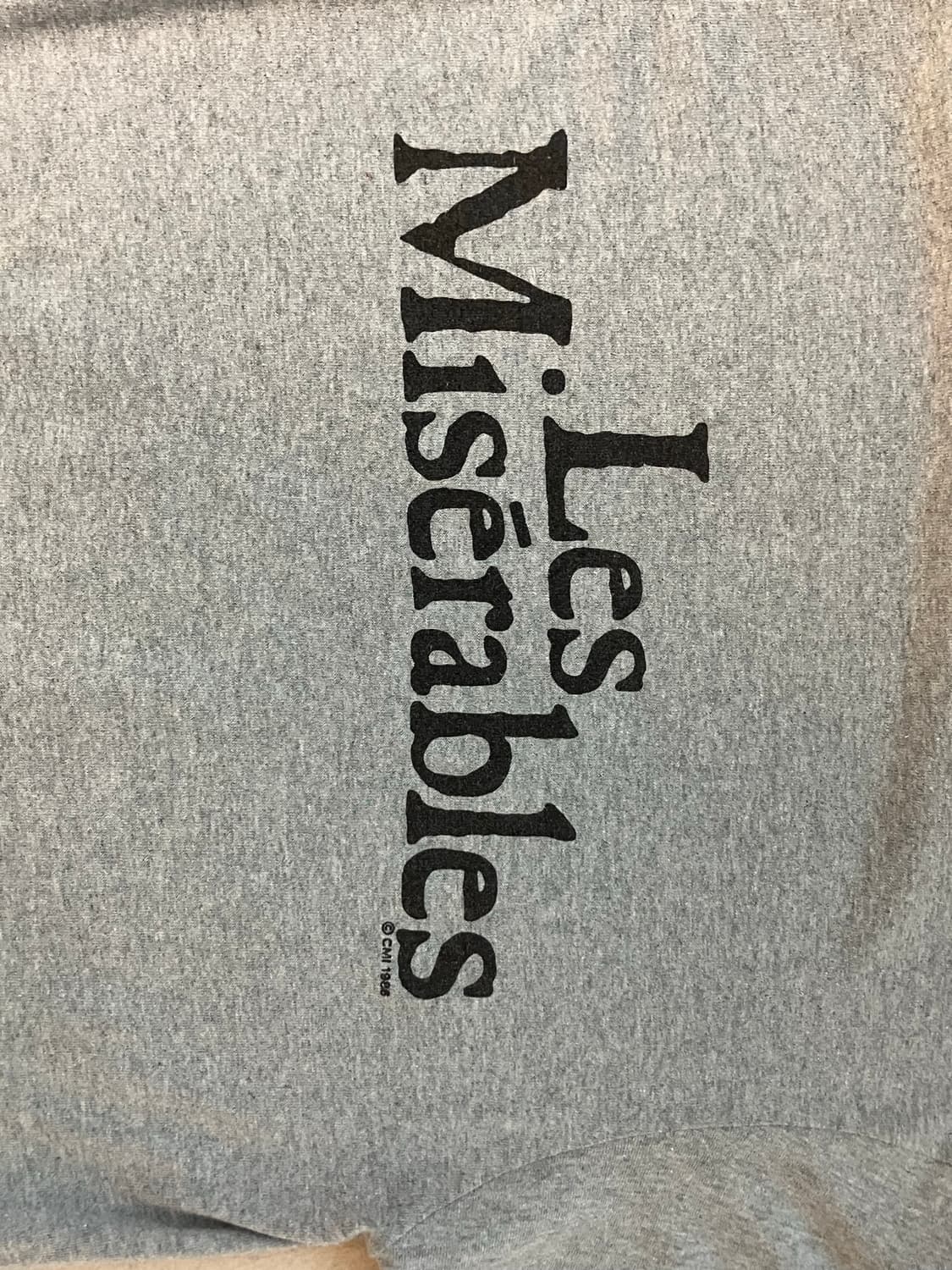 80s Hanes les miserable T shirts 상품이미지5