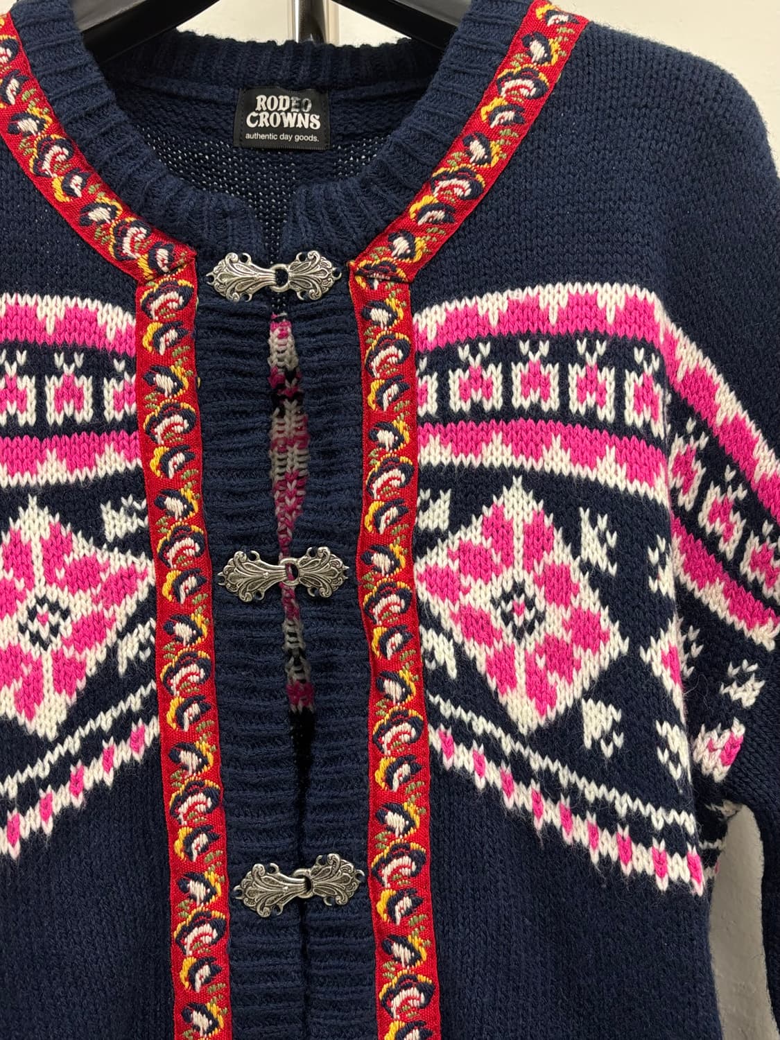 빈티지 노르딕 히피 가디건 상품이미지6