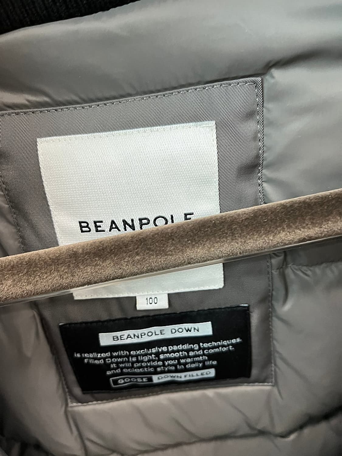 100) 빈폴 블랙퍼 BX-2 다운파카  상품이미지4