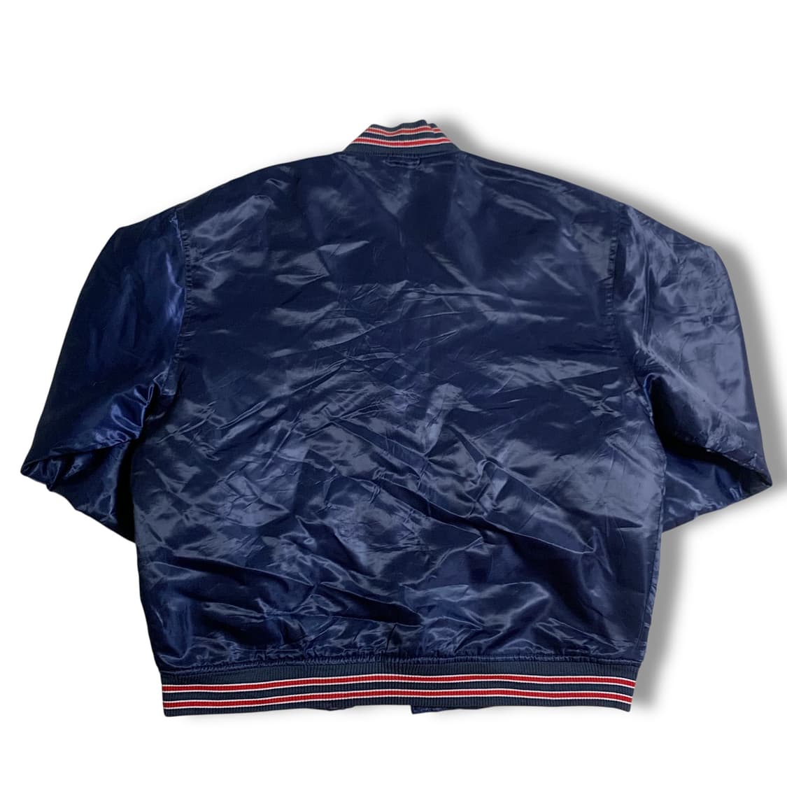 [XL~2XL] 90s Vintage Kansas Satin Jacket 상품이미지8