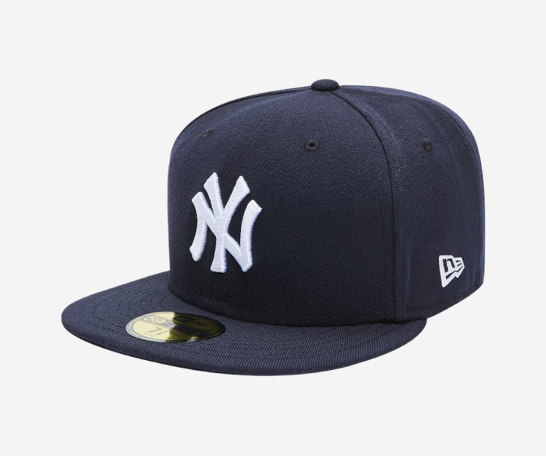 뉴에라 59피프티 MLB 어센틱 뉴욕 양키스 게임 네이비 상품이미지1